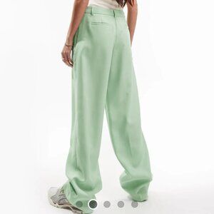 ASOS everyday slouch pants in mint